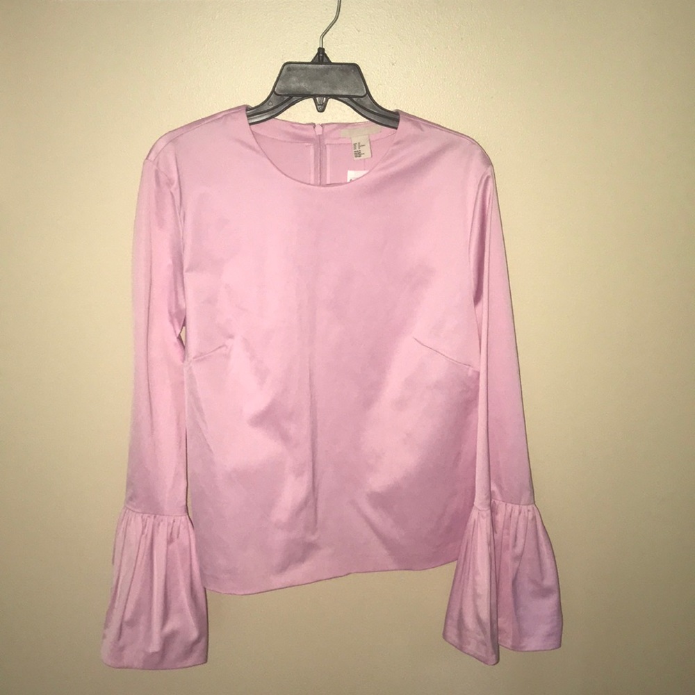 H&M top with flare sleeve